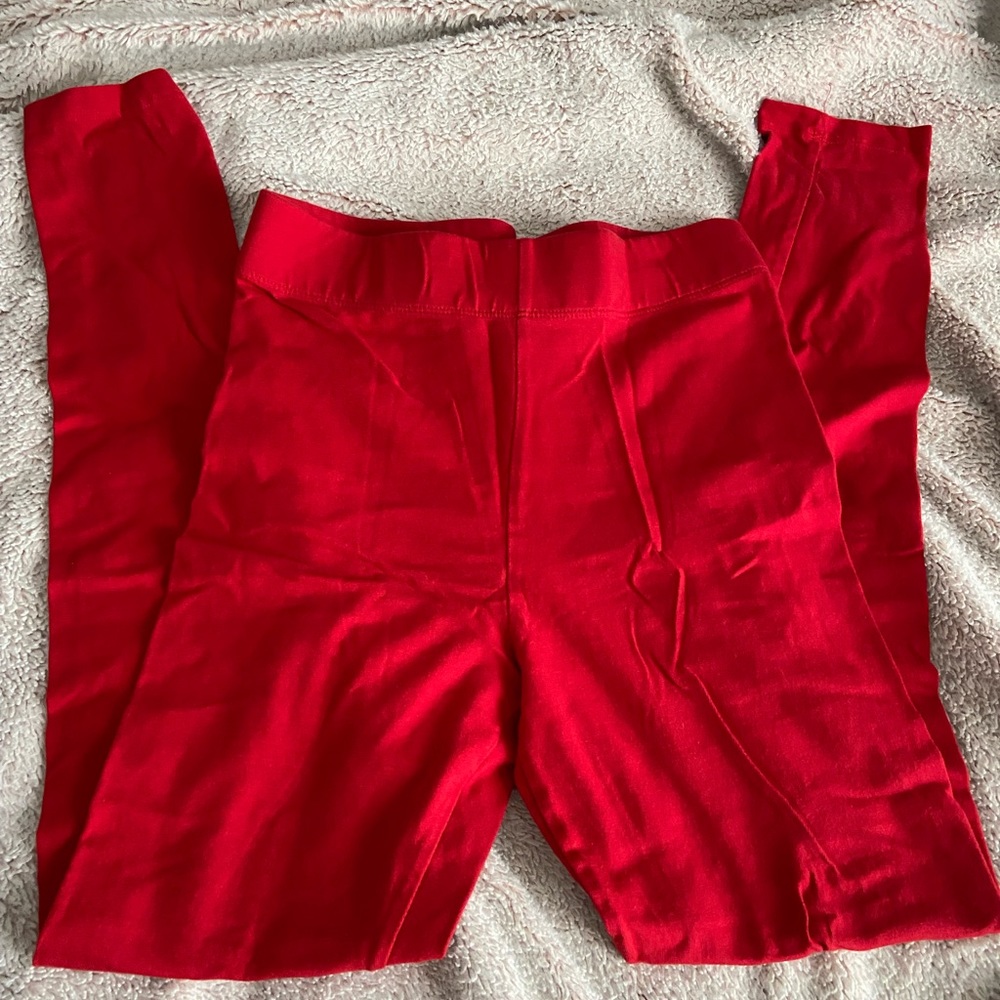 Forever 21 Red Leggings